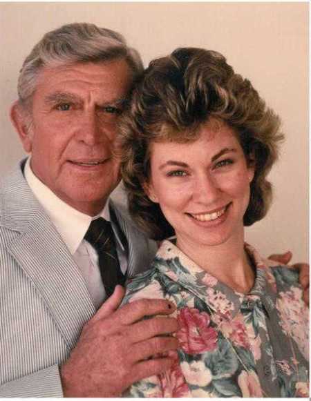 Cindi Knight and Andy Griffith 